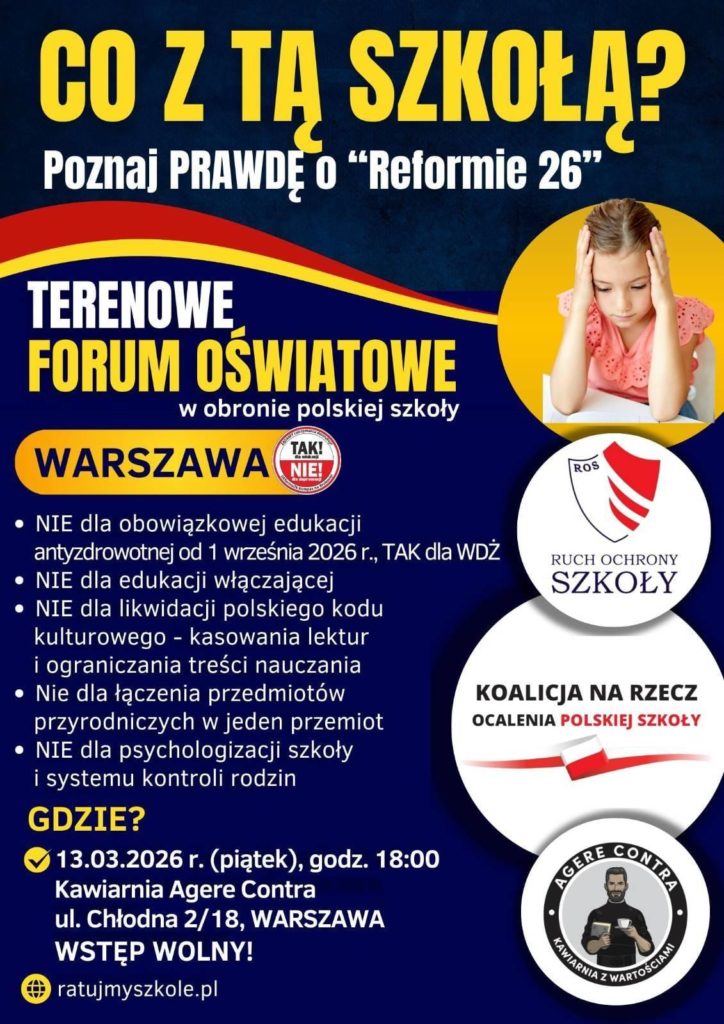 CO Z TĄ SZKOŁĄ? Poznaj PRAWDĘ o “Reformie 26”